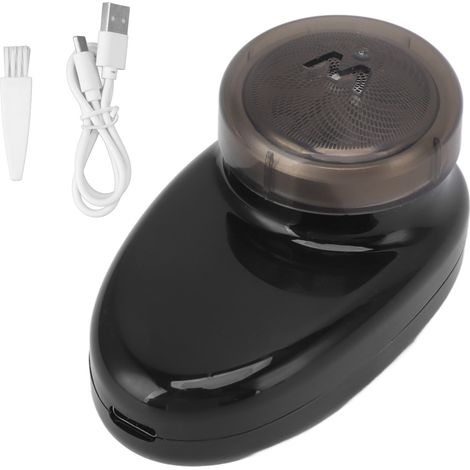 Tonduire sans fil mini barbe Arc Lame USB rechargeable étanche Affichage numérique Coupe-barbe Noir (1/5)