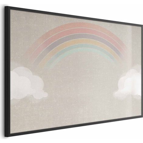 Póster - Arcoíris bajo la lluvia (1/4)
