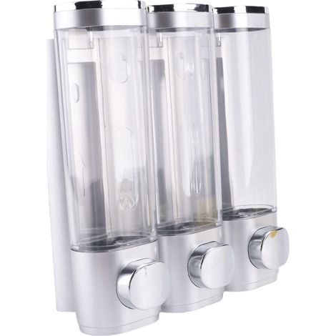Dispenser per doccetta a parete e portaoggetti da bagno - B
