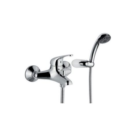 MISCELATORE MONOCOMANDO VASCA C/SUPPORTO A SNODO LINEA EPIC Misura: Cromo
