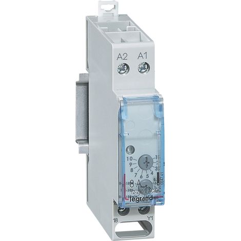 Legrand – Relais temporisé retardé à l'ouverture 230V – Tension 230V – Intensité 16A – 4741