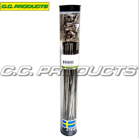 Juego de radios CC. 17'' trasero para Triumph Tiger 800 XCX '10-'20, Tiger 800 XCA '16-'20, Tiger 800 XC '10-'17 (8G/275-32) (OEM: T2016704 T2014404 T2016824) (CC PRODUCTS)