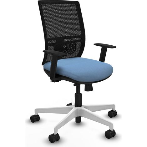 Sedia ergonomica piqueras y crespo comfort nero regolabile (1/2)
