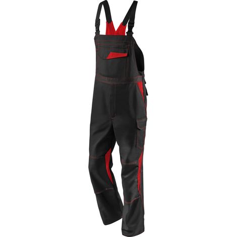 Kübler Image Dress New Design Latzhose Schwarz/Mittelrot 62 (1/2)