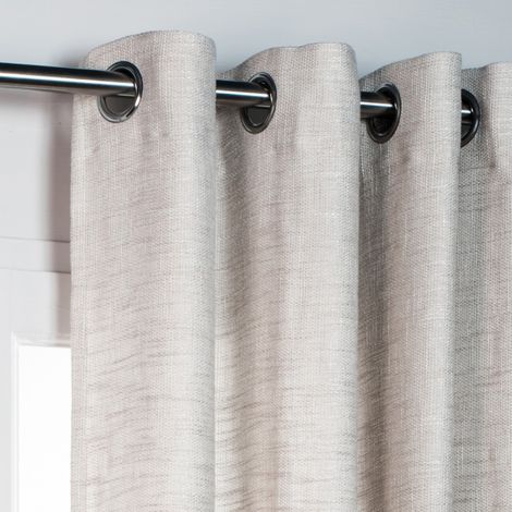 Verdunkelungsvorhang, Wolle beige B.140 x H.260 cm CENTRALE BRICO