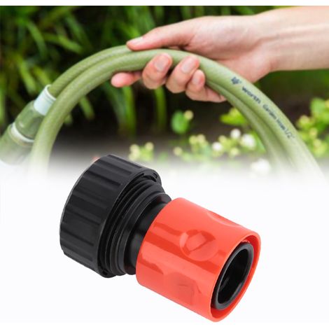 Lot de 5 raccords rapides 3/4" pour tuyau d'arrosage, adaptateurs pour tuyau d'eau, pour usage domestique et de jardin. (1/5)
