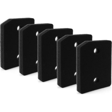 5er-Pack Ersatzfilter für Miele T1 Wärmepumpen-Trommeltrockner. Schaumstofffilter. (1/4)