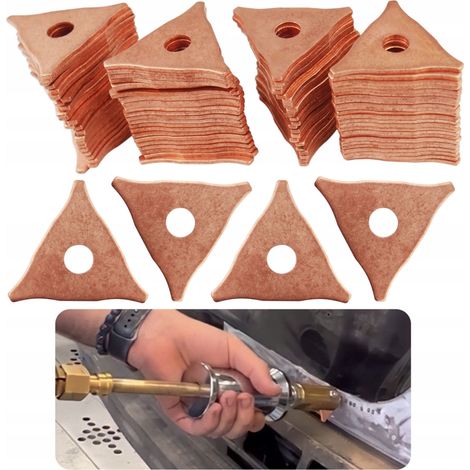Triangoli e stelle di segnalazione per saldatura con saldatrice a punti, 100 pezzi (1/5)