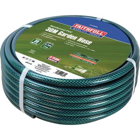 PVC Reinforced Hose 30M 12.5mm - Durable & Kink Resistant (1/5)