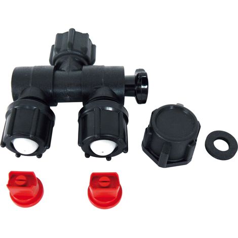 SOLO 49477Â Forcella ugello con ugello Set per Schizzi, Nero, 19Â x 11Â x 2Â cm