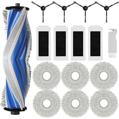 Accessoires pour aspirateur robot T30 PRO Omni/T30 Omni : brosse latérale principale, filtre HEPA, lingettes de nettoyage (1/5)