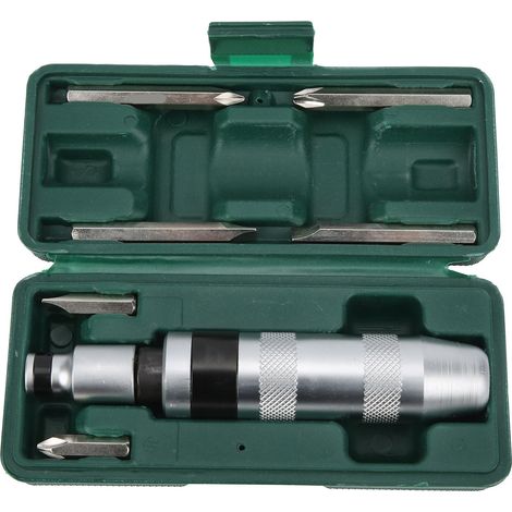 clé à douilleJeu de 6 Embouts Impact pour Tournevis – Chrome Vanadium Professionnel – Réversible et Anti-Dérapant (ManoMano) (1/5)