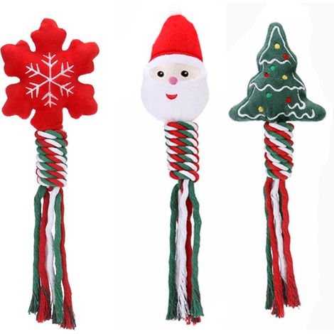 Jouets pour chiensJouets à mâcher pour dentition pour chiot, jouets à mâcher pour chien, jouets en corde, jouets à mâcher pour chat, jouets pour lapin tricotés en toute sécurité, cadeaux sains (série