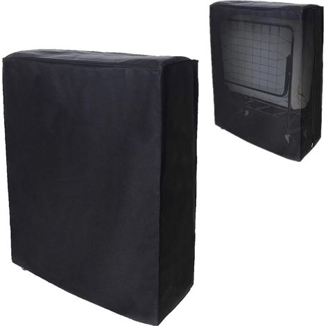 Couvre-lits Pliants, Housse de lit Pliante Housse de lit Pliante Portable Noire Housse de Protection Anti-poussière pour intérieur extérieur (1/4)