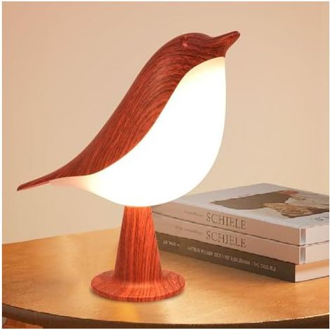 Touch-Nachttischlampe, wiederaufladbare Tischlampe mit 3 Dimmstufen (3000–6000 K, 1800 mAh), kabellos, ideal für Schlafzimmer oder Büro – Geschenkidee (1/5)