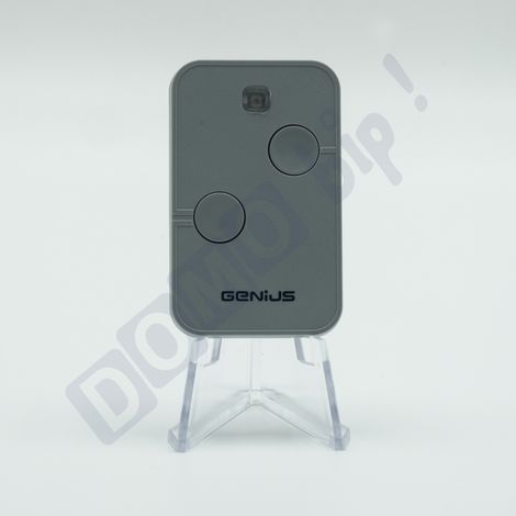 GENIUS KILO N TX2 JLC 787034 - Télécommande 2 canaux grise pour portails et garage - 868 MHz - Rolling Code - Remplaçante officielle Genius KILO TX2 (6100332) (1/3)