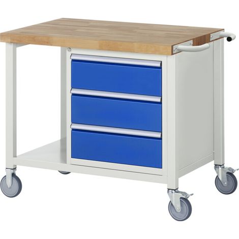 Etabli mobile brut Modèle 8157 LxPxH 1000x700x880mm (1/5)