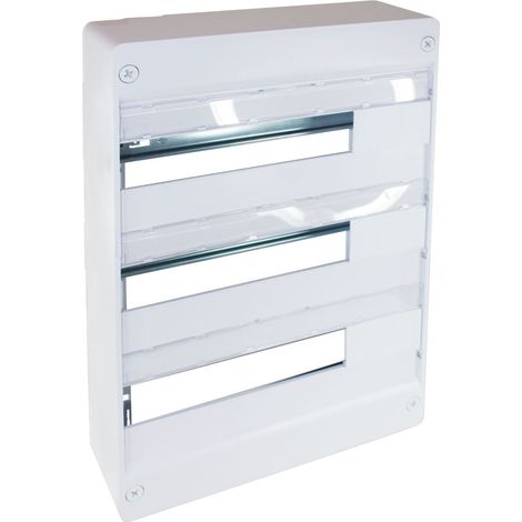 19009 Eur'ohm Coffret 54 Modules 3 Rangées