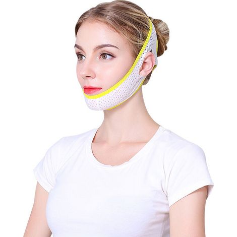 Anti-ronflement efficace - Pas de masques d'apnée du sommeil, mentonnière anti-ronflement, solution anti-ronflement mentonnière, arrêtez le ronflement pour hommes femmes, dispositifs anti-ronflement - (1/4)