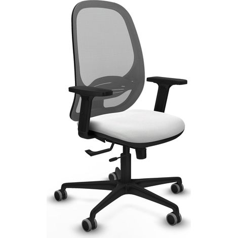 Chaise de bureau piqueras y crespo Cilanco gris accoudoirs réglables (1/2)