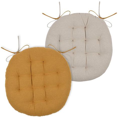 Cuscino per sedia DUO 38 cm color miele