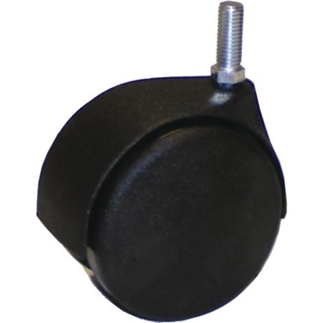 AVL Doppel-Rollen Schwarz 40mm Geräuschlose Mobilität