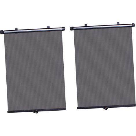 2 pièces Pare Soleil Fenêtre Latérale Voiture Rétractable Rideau Pare (1/5)