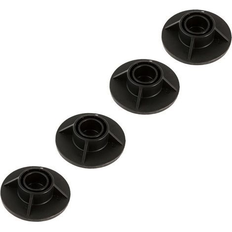 Kit de pieds de support en acier noir pour piscine – Compatible piscines rondes et rectangulaires – Renforcement structurel – Installation facile – Autlead (1/5)