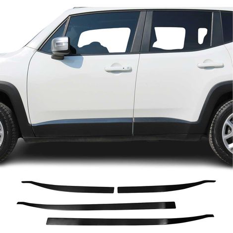 Garniture Baguette de porte latérale pour Jeep Renegade 2014-2024 Foncé (1/5)