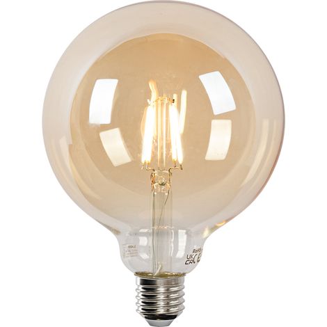Smart E27 dimmbar in Kelvin LED-Lampe G125 Goldline 4,9W 470 lm 1800-4000K