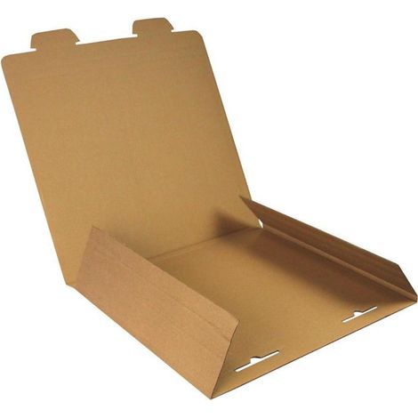 Kalenderverpackung 1-wellig Maße 500x420x12mm B3 Qualität 1.20 B braun passend für B3 (1/3)