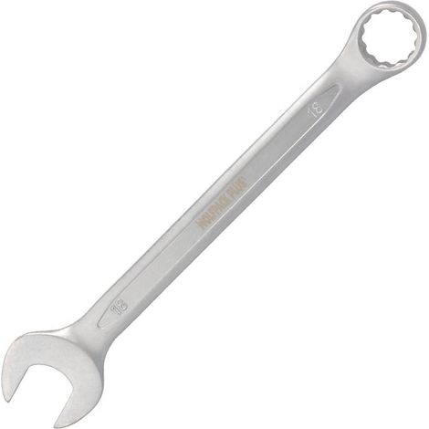Llave Combinada Plus 18x18 Acero Cromo Vanadio DIN 3113. Llave Doble Boca, Llave Fija, Llave Estrella (1/3)
