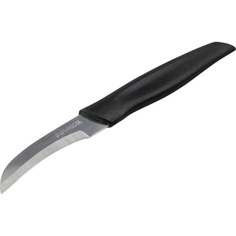 Fackelmann Schälmesser Nirosta 17cm schwarz Schälmesser (1/3)