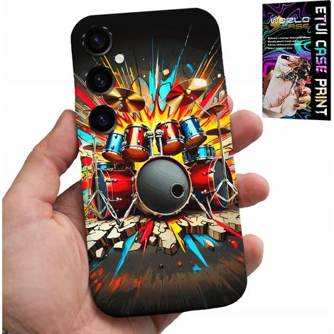 Funda para Samsung Galaxy A13 5G - Rock Drums Drums Rock & Roll + aluminio (1/5)