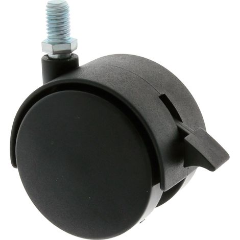 -CAHERSA- Rueda AMIG 1505-60 Nylon Negro (1/2)