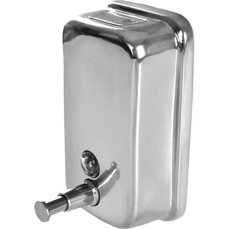 Simple Style Stainless Steel Bathroom Soap Dispenser 500ml (1/5)