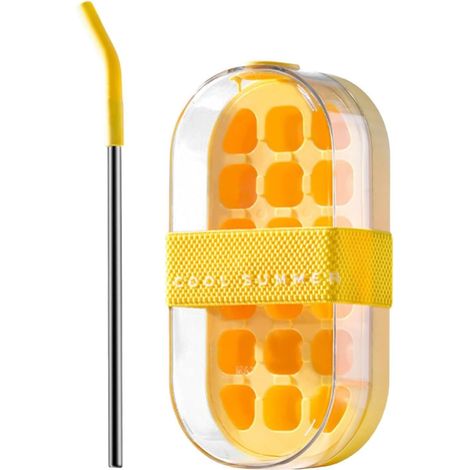 à glaçons en silicone avec couvercle de bac eau 2 1, 800 ml for faire (1/5)