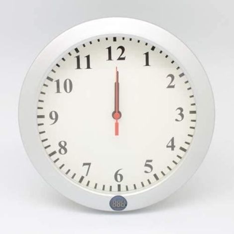 Horloge murale caméra cachée IP WIFI HD 1080P détection de mouvement 32 Go - THERMOMÈTRE NUMÉRIQUE ET OBJECTIF RÉGLABLE POUR ANDROID