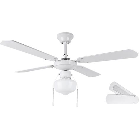 orbegozo ventilador techo 105 cm bl 1 e27 60w cl04105  ref 12193