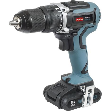 Taladro/atornillador percutor RATIO batería Pro XF20-2 - (1/4)