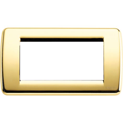 VIMAR - 16754.32 Placca Rondo 4M oro lucido