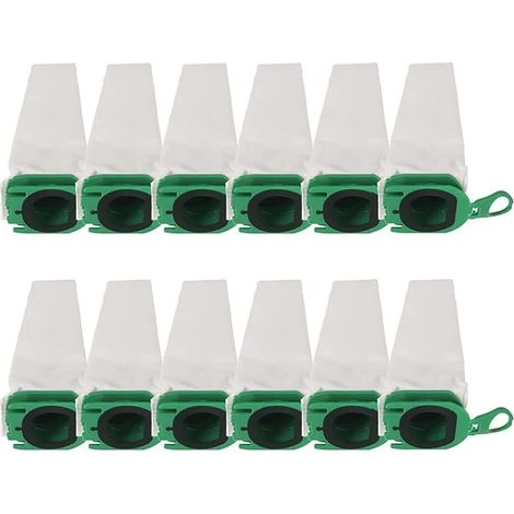 Lot de 10 sacs d'aspirateur pour Kobold VB100 VB 100 FP100 FP 100 - Accessoires pour sacs filtrants Vorwerk Kobold VB100 (1/5)