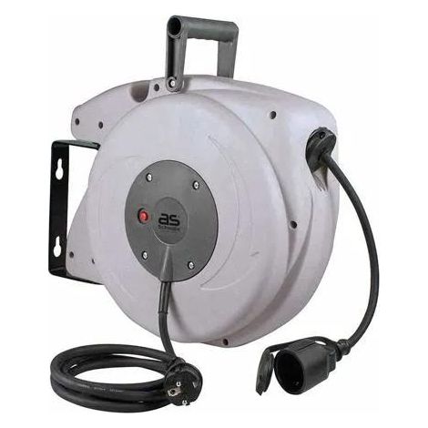 AS-Schwabe avvolgitore di cavo automatico grigio anthracite (1/3)