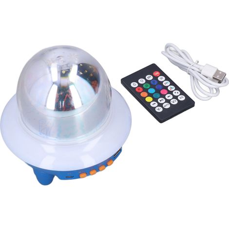 3D-Bluetooth-Lautsprecher-Nachtlampe mit RGB-Beleuchtung, USB-Ladefunktion, Musik-Nachtlicht und Fernbedienung (1/5)