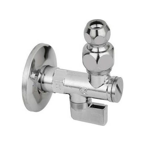 ROBINET COMPACT À BILLE POUR LAVABO AVEC FILTRE À ARTICULATION Dimensions : 1/2x10 DN 8/PN 10