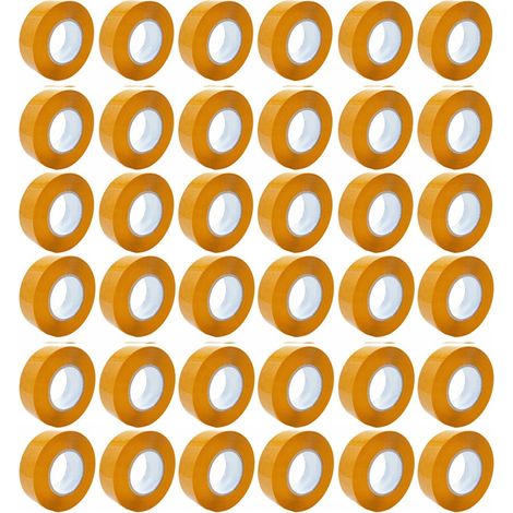 36x gelbes Rosfix-Paketband 48 mm x 50 mm (1/4)