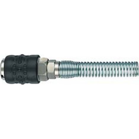 5PZ RUBINETTO RAPIDO UNIVERSALE CON MOLLA - per tubo mm.6X8 art.64/MF1
