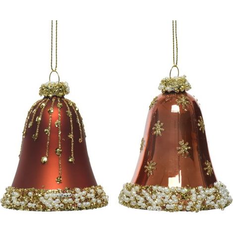 Pendaglioendino 2 Campane Terra Brown 50x30