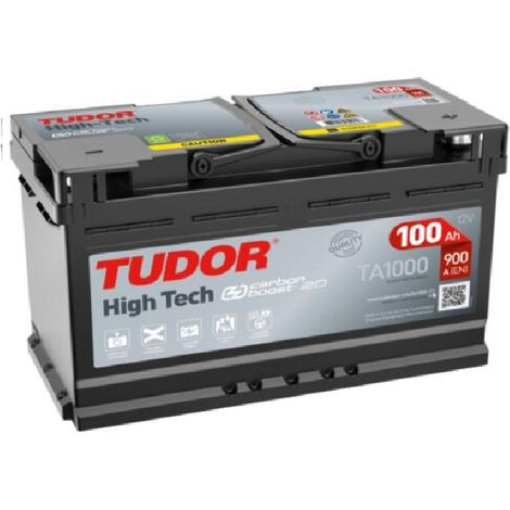 Batería de coche Tudor TA1000 100Ah 900EN