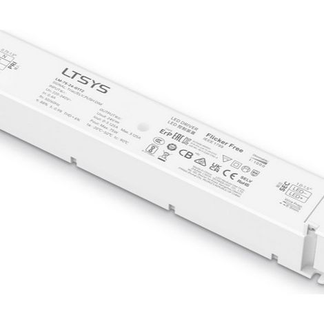 Alimentation à gradation par thyristor à tension constante LTECH 75 W 24 V CC LM-75-24-G1T2